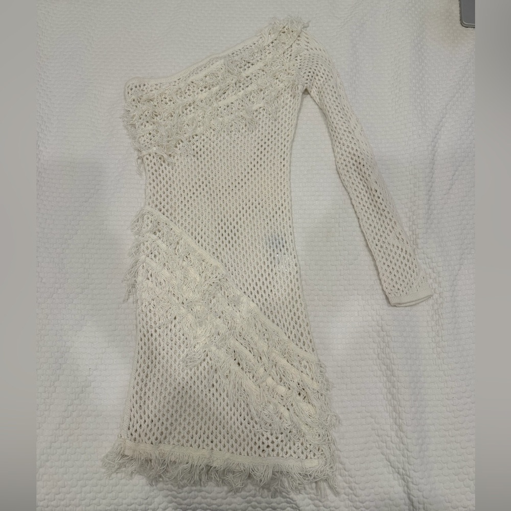 Tularosa Peek-A-Boo Crochet Coverup - Picture 2 of 5